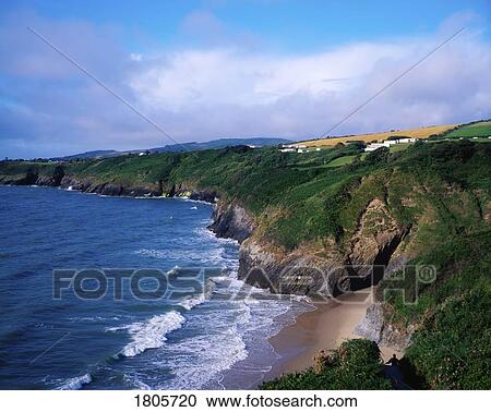 Co Wicklow, Silver Strand, Ireland View Large Photo Image Stock Image - Co Wicklow, Silver Strand, Ireland. Fotosearch