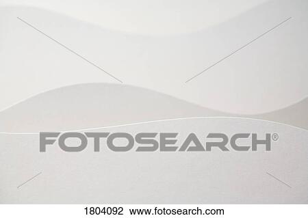 Curved, layered, white View Large Photo Image Stock Image - Curved, layered, white . Fotosearch