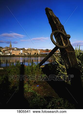 Derry City, Ship's Anchor, River Foyle, From Dorman's Wharf, Ireland View Large Photo Image Stock Image - Derry City, Ship's Anchor, River Foyle, From Dorman's Wharf, Ireland. Fotosearch
