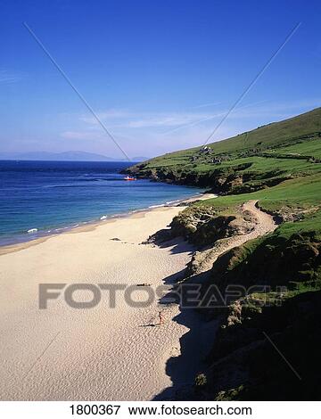 Dingle Peninsula on The Blasket Islands, County Kerry, Ireland View Large Photo Image Stock Photo - Dingle Peninsula on The Blasket Islands, County Kerry, Ireland. Fotosearch
