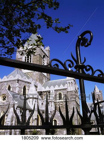 Dublin, Christ Church, Ireland View Large Photo Image Stock Photo - Dublin, Christ Church, Ireland. Fotosearch