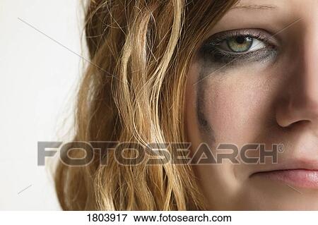 Face of a sad woman View Large Photo Image Stock Photo - Face of a sad woman. Fotosearch
