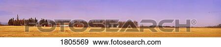 Farm scene north of Calgary, Alberta View Large Photo Image Stock Photo - Farm scene north of Calgary, Alberta. Fotosearch
