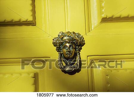 Georgian details door knocker View Large Photo Image Stock Photo - Georgian details door knocker. Fotosearch
