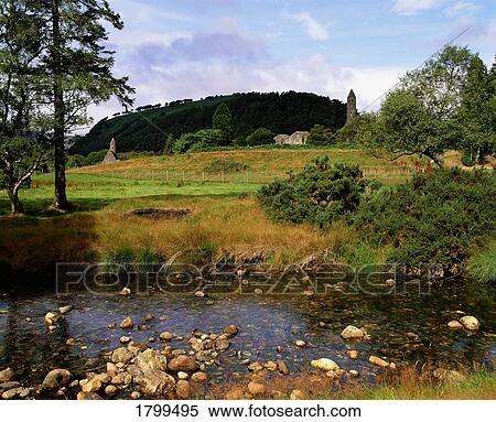 Glendalough, Co. Wicklow, Ireland View Large Photo Image Stock Photography - Glendalough, Co. Wicklow, Ireland. Fotosearch
