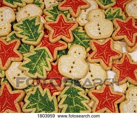 Holiday cookies View Large Photo Image Stock Photo - Holiday cookies. Fotosearch