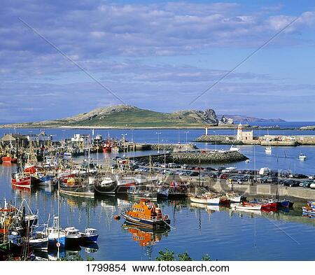 Howth Harbour in County Dublin, Ireland View Large Photo Image Picture - Howth Harbour in County Dublin, Ireland. Fotosearch
