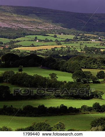 Stock Image - Irish landscape. Fotosearch