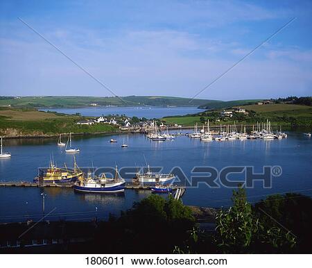Stock Image - Kinsale Harbour, Co Cork, Ireland. Fotosearch