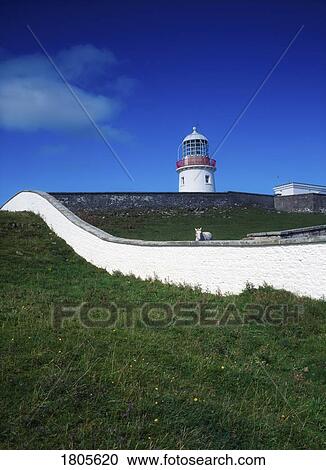 Lighthouse, St. John's Point, Co Donegal, Ireland View Large Photo Image Stock Image - Lighthouse, St. John's Point, Co Donegal, Ireland. Fotosearch