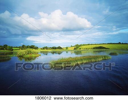 Lough Ballymagauran, Shannon Erne Waterway, Co Cavan, Ireland View Large Photo Image Stock Image - Lough Ballymagauran, Shannon Erne Waterway, Co Cavan, Ireland. Fotosearch