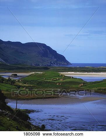 Maghera Bay, Near Ardara, Co Donegal, Ireland View Large Photo Image Stock Photo - Maghera Bay, Near Ardara, Co Donegal, Ireland. Fotosearch