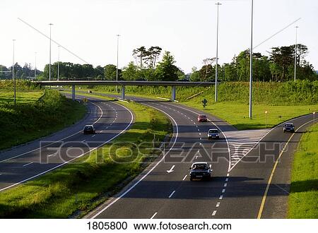 Motorways, Bray By-Pass, Co Wicklow, Ireland View Large Photo Image Stock Image - Motorways, Bray By-Pass, Co Wicklow, Ireland. Fotosearch