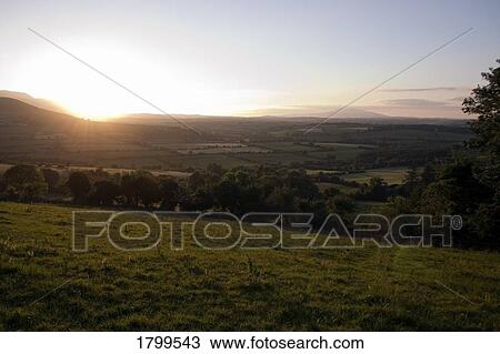 Pastoral, Near Croaghaun Mountain, Co Waterford, Ireland View Large Photo Image Stock Image - Pastoral, Near Croaghaun Mountain, Co Waterford, Ireland. Fotosearch