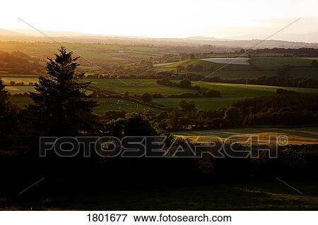 Pastoral, Near Croaghaun Mountain, Co Waterford, Ireland View Large Photo Image Stock Photo - Pastoral, Near Croaghaun Mountain, Co Waterford, Ireland. Fotosearch