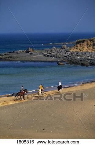 Pony Trekking, Fanore, Co Clare, Ireland View Large Photo Image Stock Photograph - Pony Trekking, Fanore, Co Clare, Ireland. Fotosearch