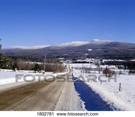 Stock Image - Rural road. Fotosearch