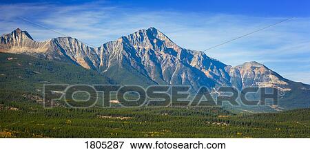 Scenic Rocky Mountains view View Large Photo Image Stock Photo - Scenic Rocky Mountains view. Fotosearch