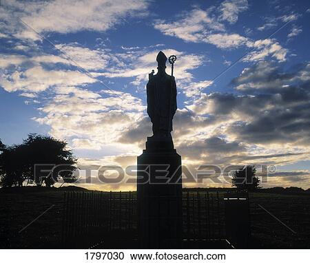 Sculpture of St Patrick, Hill of Tara, Co Meath, Ireland View Large Photo Image Stock Image - Sculpture of St Patrick, Hill of Tara, Co Meath, Ireland. Fotosearch