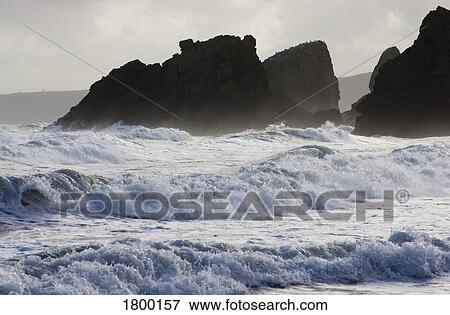 Seascape, Co Waterford, Ireland View Large Photo Image Stock Photo - Seascape, Co Waterford, Ireland. Fotosearch