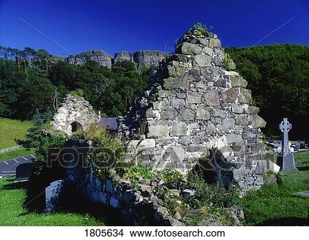Picture - St. Aidan's Church, Near Limavady, Co Derry, Ireland. Fotosearch