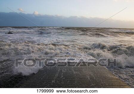Stormy Seas, Knockmahon, Copper Coast, Co Waterford, Ireland View Large Photo Image Stock Photo - Stormy Seas, Knockmahon, Copper Coast, Co Waterford, Ireland. Fotosearch