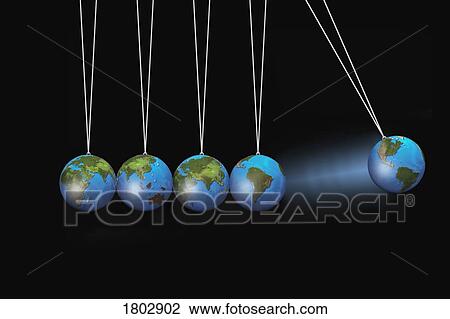 Swinging Globes View Large Photo Image Stock Image - Swinging Globes. Fotosearch
