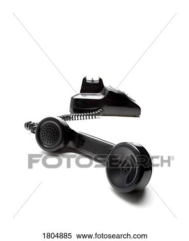 Stock Photography - Telephone receiver off the hook. Fotosearch