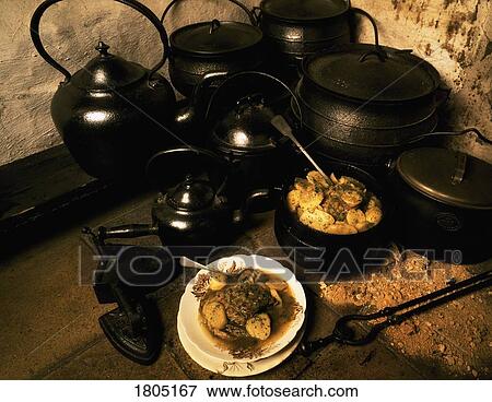 Stock Photo - Traditional Food, Irish Stew, Ireland. Fotosearch