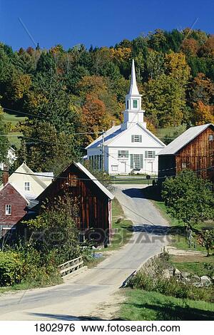 Village of Waits River in Vermont, USA View Large Photo Image Stock Photograph - Village of Waits River in Vermont, USA. Fotosearch