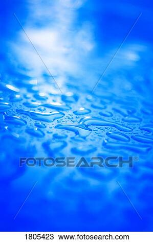 Water droplets on wet surface View Large Photo Image Stock Image - Water droplets on wet surface. Fotosearch