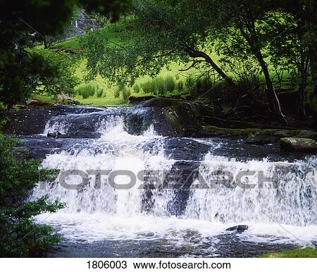 Waterfalls, Beara Peninsula, Inchiquin Valley, Ireland View Large Photo Image Stock Image - Waterfalls, Beara Peninsula, Inchiquin Valley, Ireland. Fotosearch