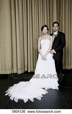 Wedding photo of bride and groom View Large Photo Image Stock Photograph - Wedding photo of bride and groom. Fotosearch