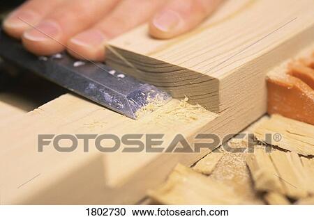 Stock Image - Woodworking. Fotosearch