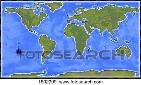 World map View Large Photo Image Stock Photo - World map. Fotosearch