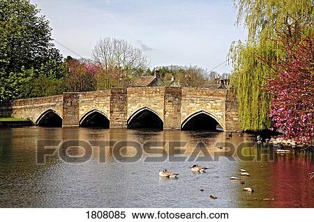 A bridge in Bakewell, Derbyshire, England View Large Photo Image Stock Photography - A bridge in Bakewell, Derbyshire, England. Fotosearch