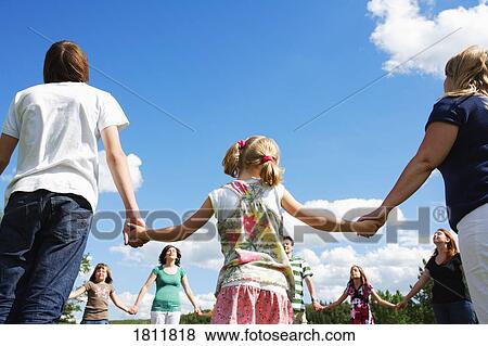 Stock Photo - A prayer circle. Fotosearch