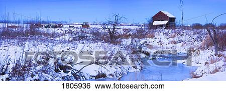 Abandoned shack near frozen creek in winter, Alberta, Canada View Large Photo Image Stock Photograph - Abandoned shack near frozen creek in winter, Alberta, Canada. Fotosearch