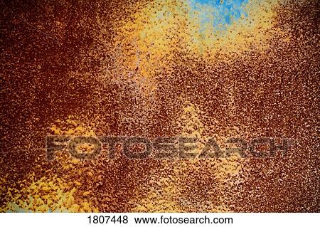 Stock Photo - Closeup of rusted metal. Fotosearch