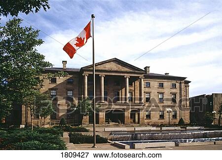 Stock Photo - Confederation House in Charlottetown, Prince Edward Island. Fotosearch