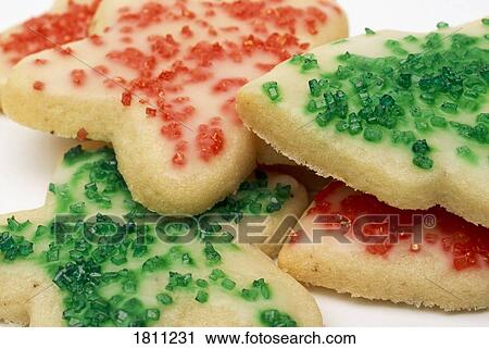 Stock Image - Cookies with sprinkles. Fotosearch
