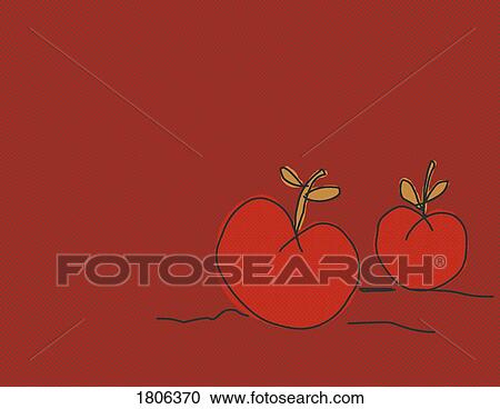 Illustration of two fruits View Large Photo Image Stock Image - Illustration of two fruits. Fotosearch