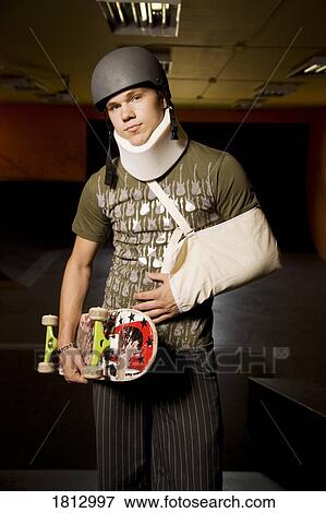 Injuries from skateboarding View Large Photo Image Stock Photo - Injuries from skateboarding. Fotosearch