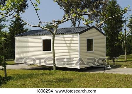 New mobile home at trailer park View Large Photo Image Picture - New mobile home at trailer park. Fotosearch