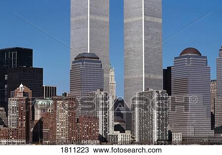 New York City's Financial District with the World Trade Center, USA View Large Photo Image Stock Image - New York City's Financial District with the World Trade Center, USA. Fotosearch