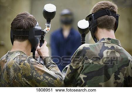 Stock Image - Paintball. Fotosearch