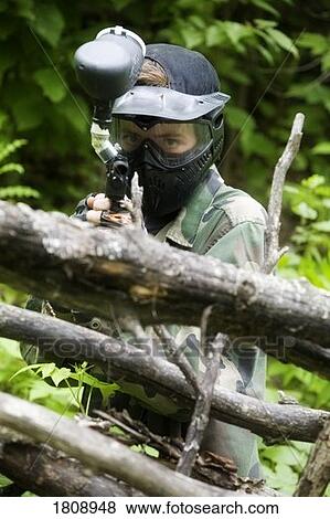 Paintball View Large Photo Image Stock Photo - Paintball. Fotosearch