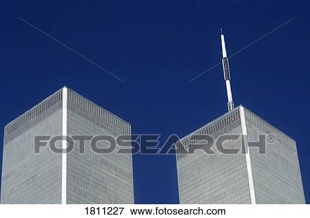 Top of the World Trade Center, New York City, USA View Large Photo Image Stock Photo - Top of the World Trade Center, New York City, USA. Fotosearch