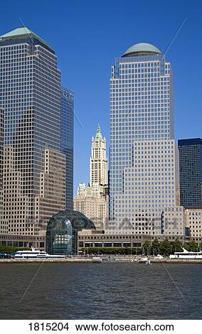 World Financial Center, Lower Manhattan, New York City, New York, USA View Large Photo Image Picture - World Financial Center, Lower Manhattan, New York City, New York, USA . Fotosearch