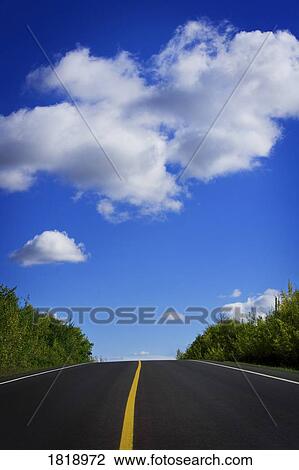 Stock Image - A road. Fotosearch